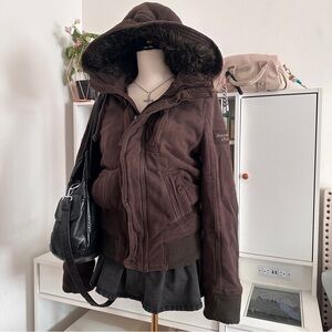 Vintage Abercrombie & Fitch WOODSFALL TRAIL Hooded Jacket